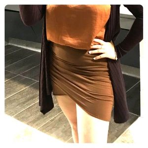 Brown Forever 21 Skirt Size M